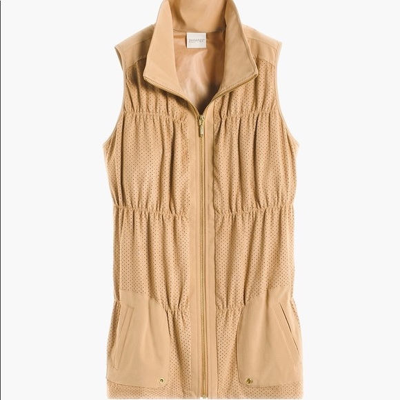 Zenergy by Chico’s Sage Perforated Vest - Picture 4 of 8